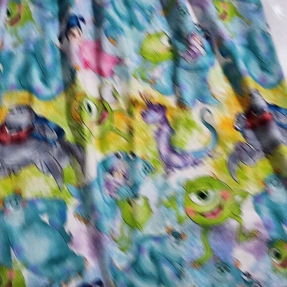 Girls Disney Boutique Monster's Inc Mike Sully Boo Blue & Green Dress Size 8-9 - Picture 4 of 11